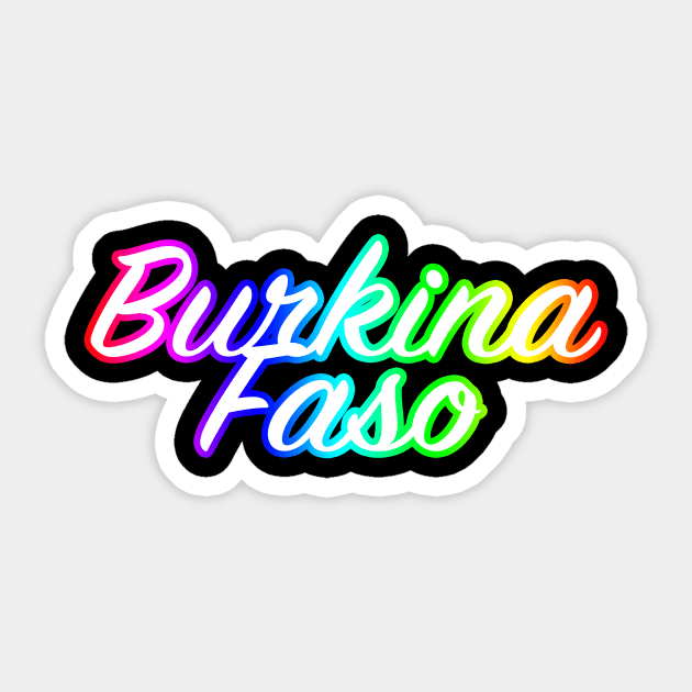 Burkina Faso Sticker by lenn